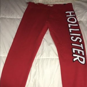 Hollister High rise fleece leggings